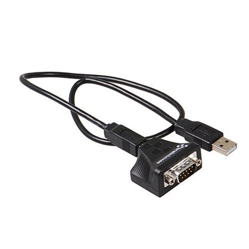 RS-422/485-USB-Kabel-Geschlechtswandler Schwarz Brainboxes
