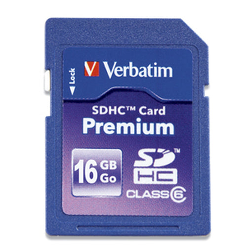 16 GB Verbatim Premium SDHC-Karte 20 MB/s Lesen 9 MB/s Schreiben