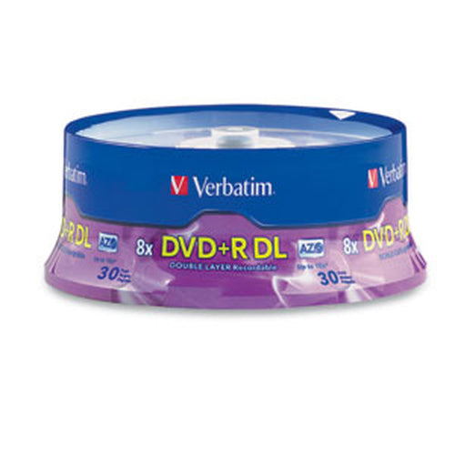 DVD+R DL 8.5GB 8X Verbatim 30er Spindel Rohlinge