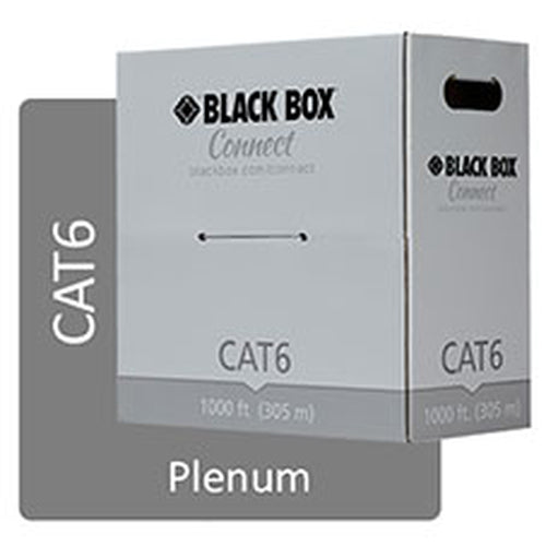 Black Box C6-CMP-SLD-GY networking cable
