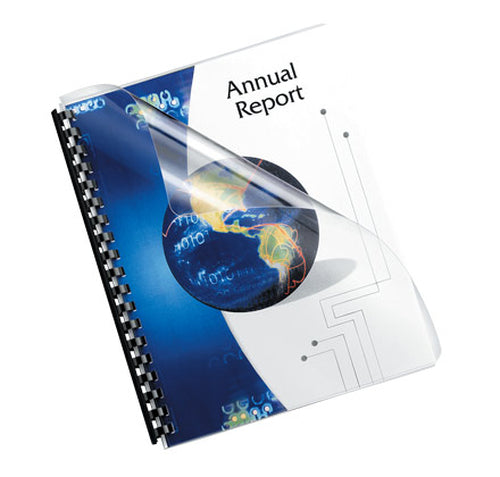Transparent PVC Report Cover 222mm x 286mm Fellowes