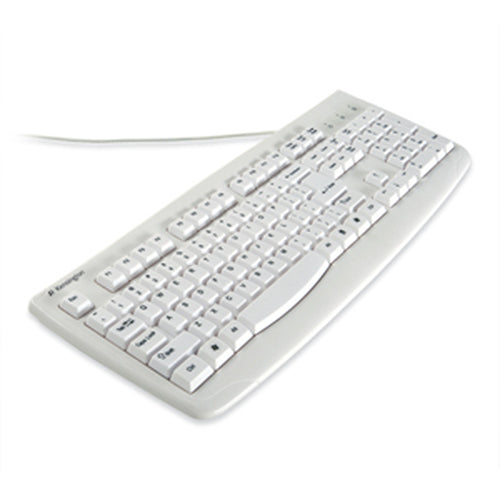 Kensington Abwaschbare Tastatur – Kabelgebunden USB & PS/2 – QWERTY – Weiß