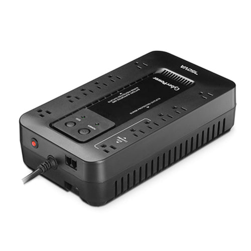CyberPower EC750GTAA Standby USV - 0,75 kVA, 450W, Sinuswelle