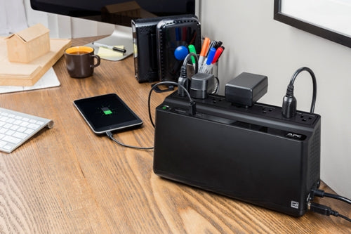 APC BE600M1 uninterruptible power supply (UPS)