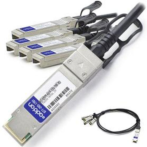 DAC Cable AddOn Networks QSFP+ to 4xSFP+ 1m Male/Male