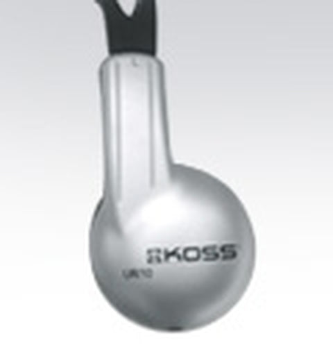 Koss UR/10 Wired Headphones 60-20000 Hz Frequency Response Black Silver