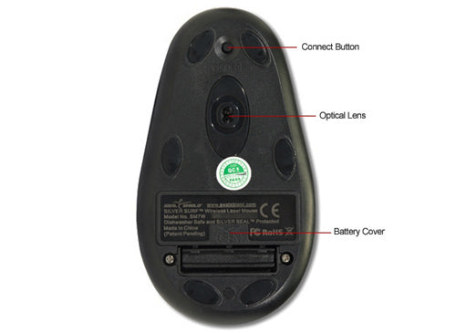 Seal Shield SILVER SURF mouse