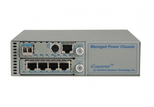 Omnitron iConverter 2-Module Chassis power adapter/inverter