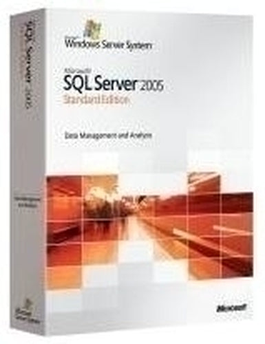 Microsoft SQL Server 2005 Standard Edition, Win32 English SA OLV NL 1YR Acq Y2 Addtl Prod