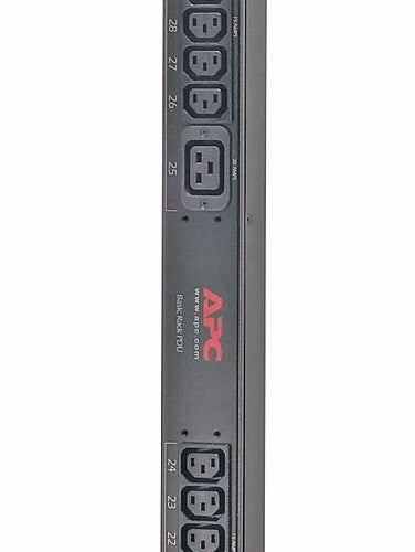 APC Basic Rack PDU 208V Schwarz Stromverteilungseinheit mit IEC C13 & C19 Anschlüssen