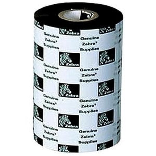 Zebra 5555 Wax/Resin Thermal Transfer Printer Ribbon Black 450m Roll