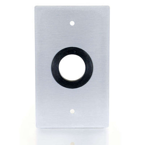 C2G Single Gang 1in Grommet Wall Plate