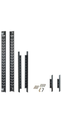 APC NetShelter SX 42 HE Einbau-Schienen-Kit – 600 mm breit, schwarz – Server-Rack-Montage