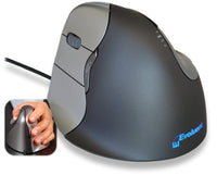 Optical Mouse Evoluent VM4L Left-Handed USB Type-A Precision Tracking Black