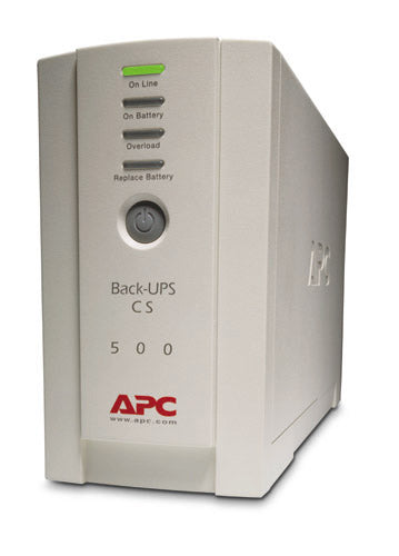 APC BK500 0.5 kVA Uninterruptible Power Supply with VRLA Battery - Reliable Backup UPS