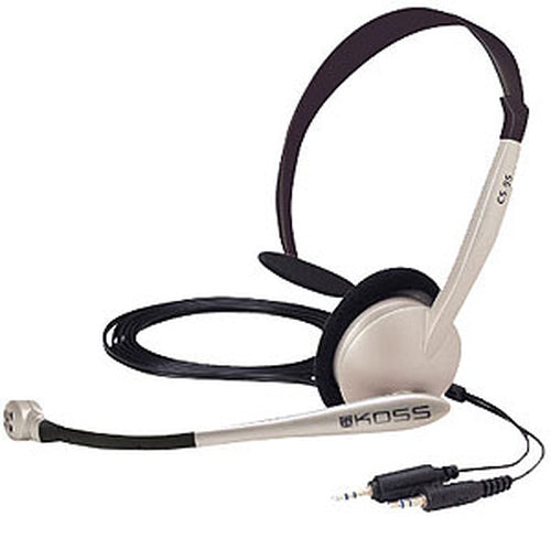 Wired Headset Koss CS95 Frequency Response 30-16000 Hz Black Yellow