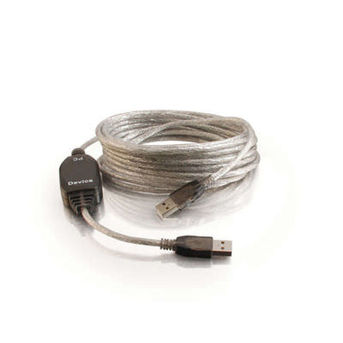 C2G 5m USB 2.0 A-Stecker auf A-Stecker Aktives Verlängerungskabel USB-Kabel