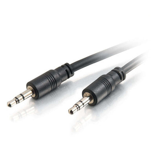 C2G 15ft CMG-Rated 3.5mm Stereo With Low Profile Connectors audio cable