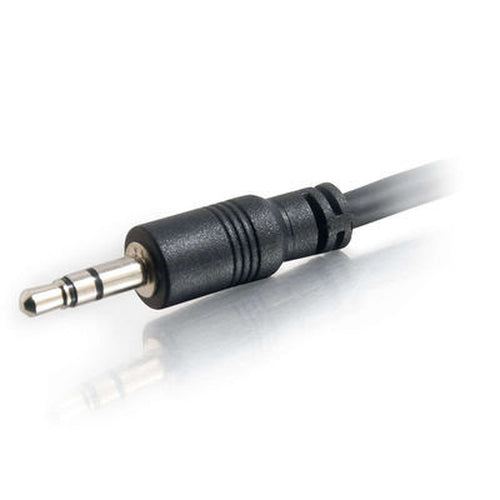 C2G 15ft CMG-Rated 3.5mm Stereo With Low Profile Connectors audio cable