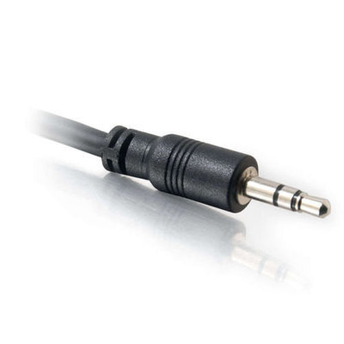 C2G 15ft CMG-Rated 3.5mm Stereo With Low Profile Connectors audio cable