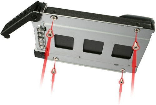 Icy Dock MB994SP-4S 4-Bay Drive Bay Panel Black 6G