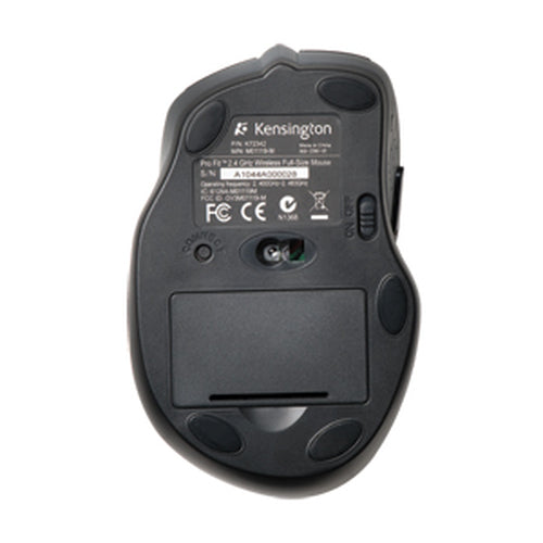 Kabellose optische Maus Kensington Pro Fit Rechtshänder 1200 DPI Schwarz