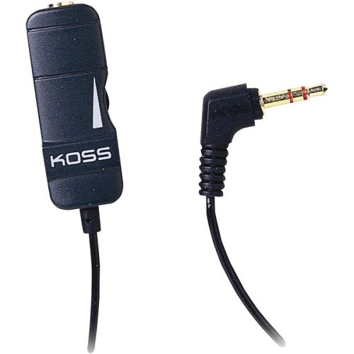 Koss VC20 Wired Remote Control Black Ergonomic Design