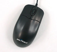 Optical Mouse Seal Shield Silver Strom 800 DPI PS/2 Ergonomic Design